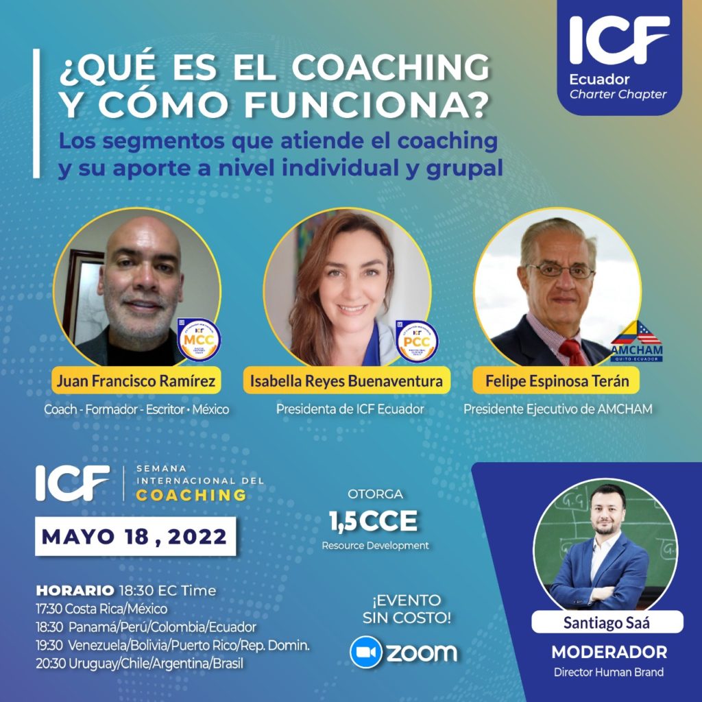 ICW 2022 Webinar ¿Qué es el coaching y cómo funciona? Los segmentos