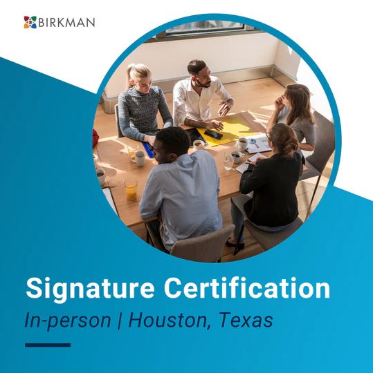 Birkman Signature Certification ICF Events